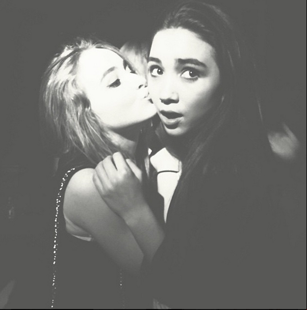 disney channel stars rowan blanchard and sabrina carpenter two years of true friendship